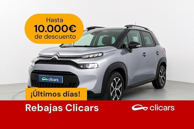 Gris Usado 2024 Citroën C3 Aircross PureTech SUV | 14.990 € (Precio justo) - Imagen 1/4