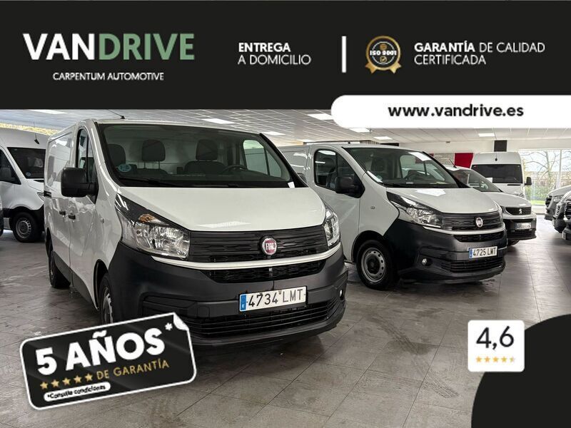 Blanco Usado 2021 Fiat Talento S Van | 14.900 € (Precio justo) - Imagen 1/4