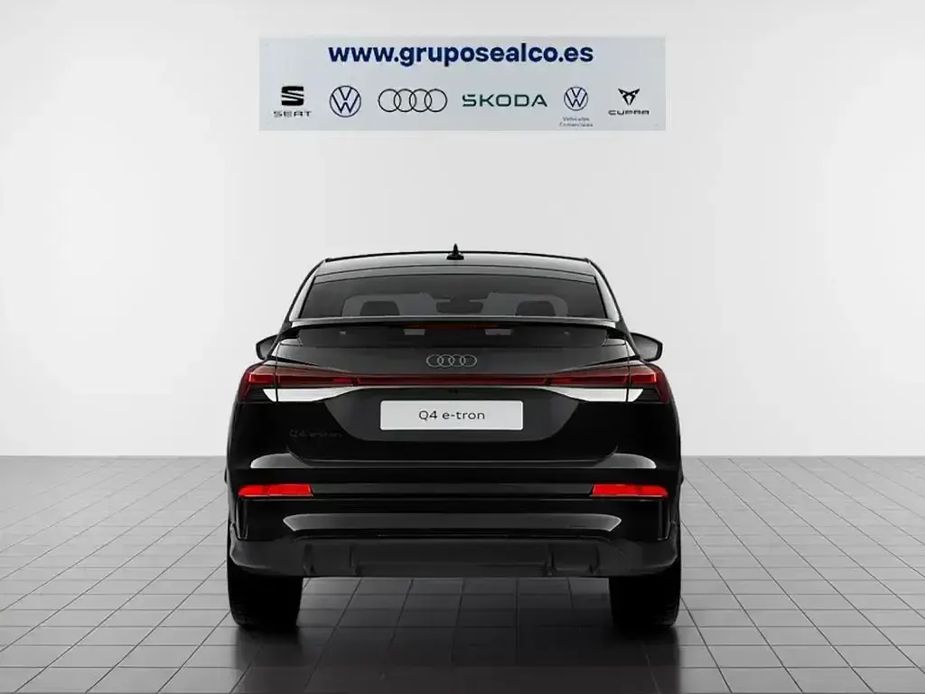 Nuevo Audi Q4 Sportback e-tron S-Line 210 kW (286 CV) 2026 Negro SUV