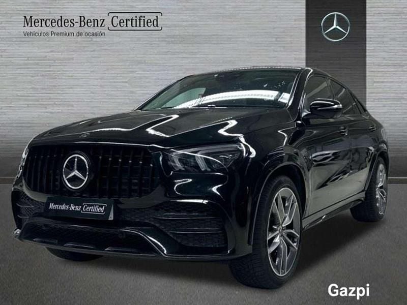 Negro Usado 2022 Mercedes GLE400 AMG line Coupe | 66.900 € (Precio justo) - Imagen 1/4