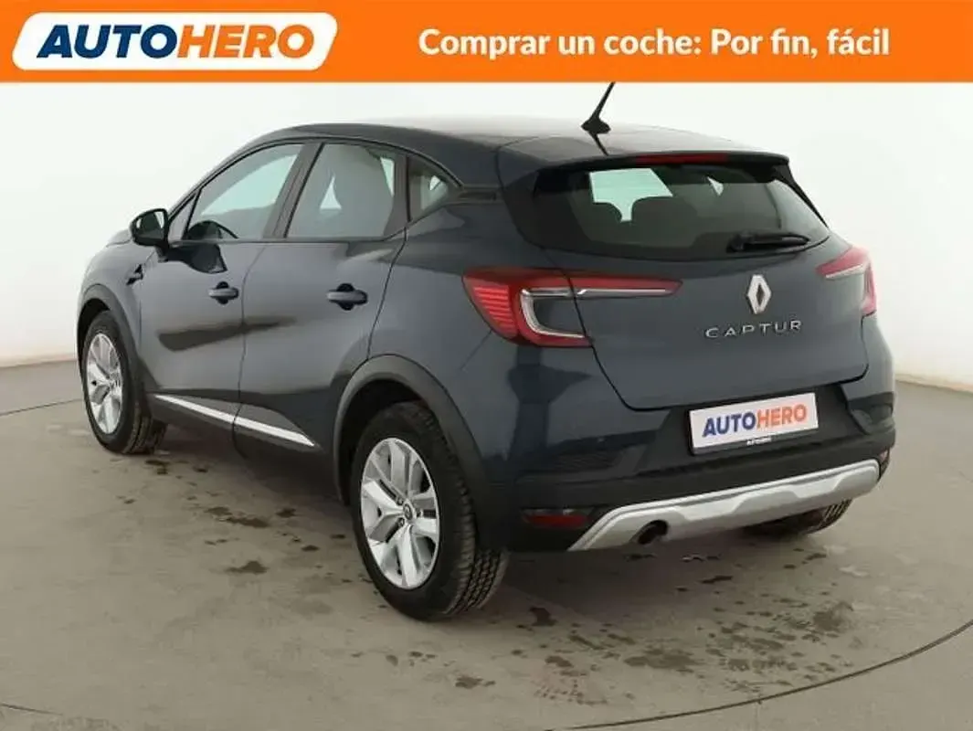 Usado Renault Captur Intens 95 CV (69 kW) 2020 Gris SUV