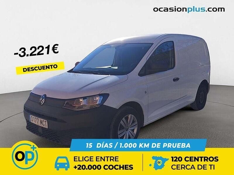 Usado VW Caddy 75 CV (55 kW) 2022 Blanco Monovolumen