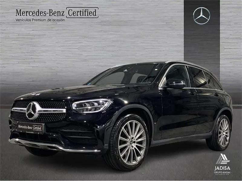 Usado Mercedes GLC220 194 CV (142 kW) 2021 Negro SUV