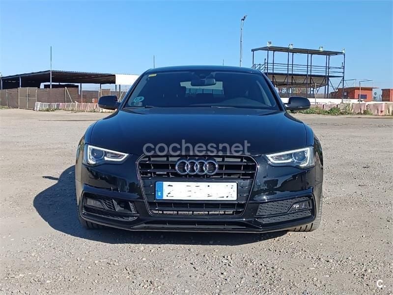 Usado Audi A5 Sportback S-Line 245 CV (180 kW) 2016 Negro Utilitario