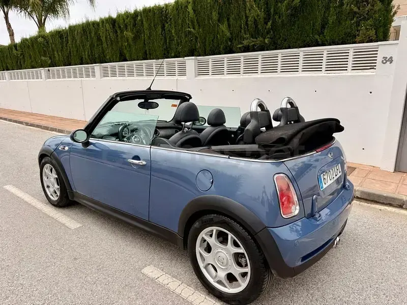 Usado Mini Cooper S Cabriolet 170 CV (125 kW) 2006 Azul Descapotable