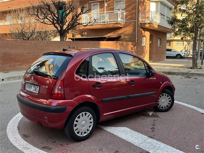 Usado Citroën C3 Exclusive 75 CV (55 kW) 2003 Granate Berlina