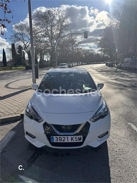 Usado Nissan Micra Acenta 100 CV (73 kW) 2018 Blanco Berlina