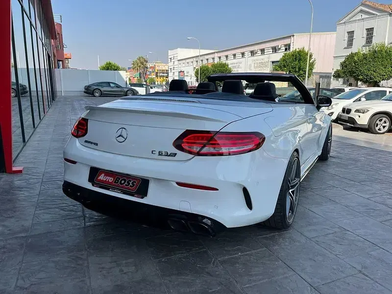 Usado Mercedes C63S AMG AMG 510 CV (375 kW) 2023 Blanco Descapotable