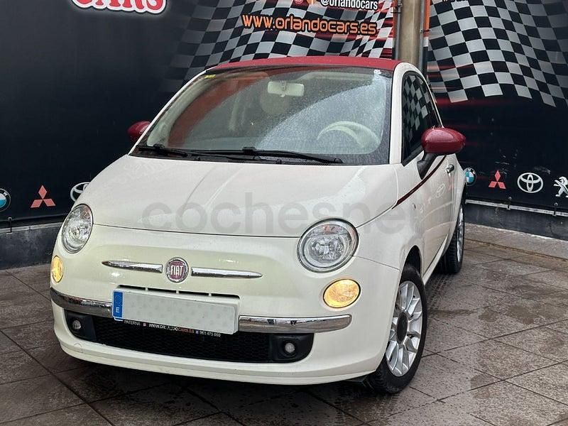 Usado Fiat 500C 69 CV (50 kW) 2014 Blanco Descapotable
