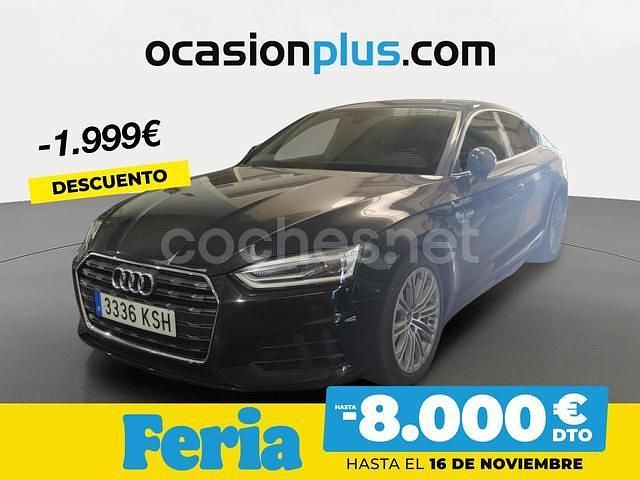Negro Usado 2018 Audi A5 Sportback Advanced Plus Utilitario | 21.990 € (Buen precio) - Imagen 1/4