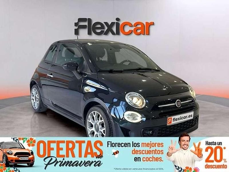 Usado Fiat 500 Sport 71 CV (52 kW) 2021 Negro Berlina