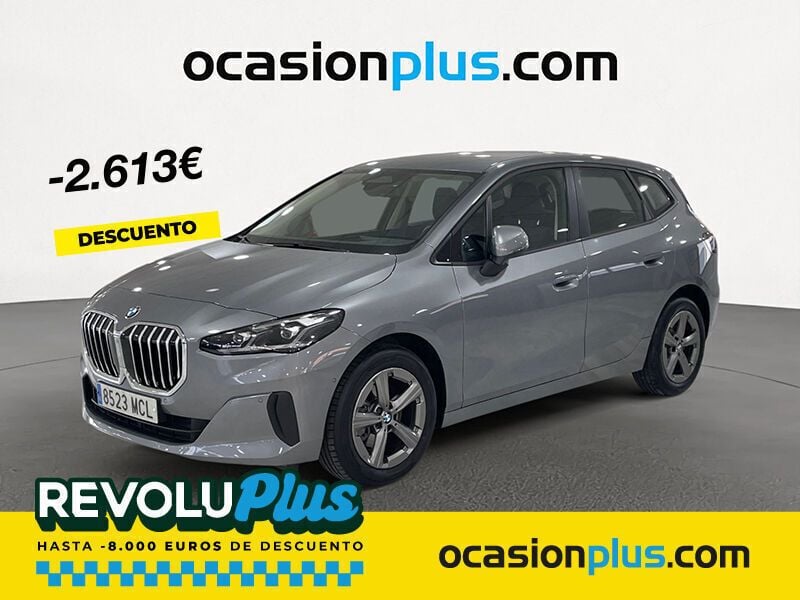 Gris Usado 2022 BMW 218 Active Tourer Monovolumen | 28.750 € (Caro) - Imagen 1/4