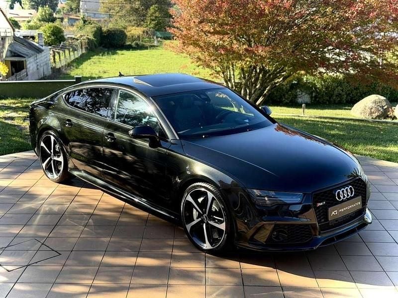 Usado Audi RS7 Sportback Exclusive 560 CV (411 kW) 2015 Negro Utilitario