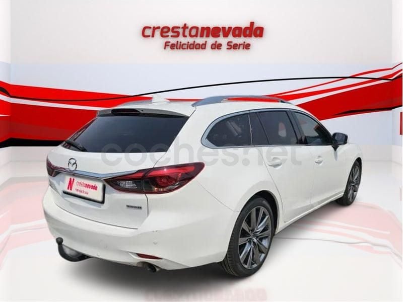 Usado Mazda 6 184 CV (135 kW) 2019 Blanco Familiar