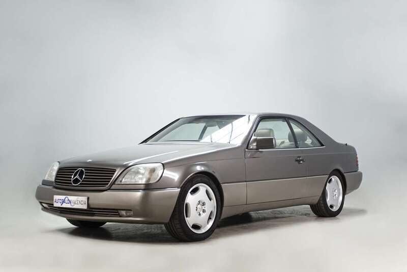 Usado Mercedes CL500 320 CV (235 kW) 1993 Beig Coupe