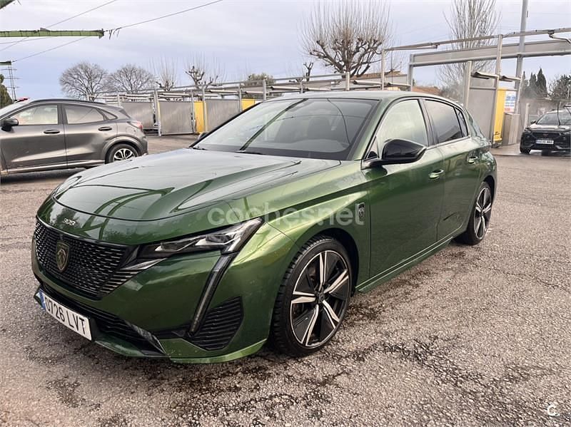 Usado Peugeot 308 GT 225 CV (165 kW) 2021 Verde Berlina
