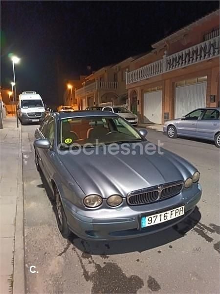 Azul Usado 2007 Jaguar X-type Berlina | 3199 € (Buen precio) - Imagen 1/4