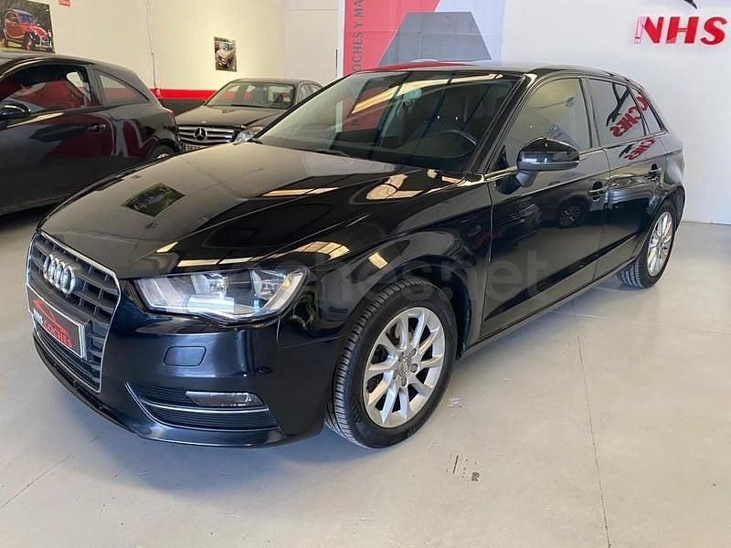 Usado Audi A3 Ambition 150 CV (110 kW) 2013 Negro Berlina