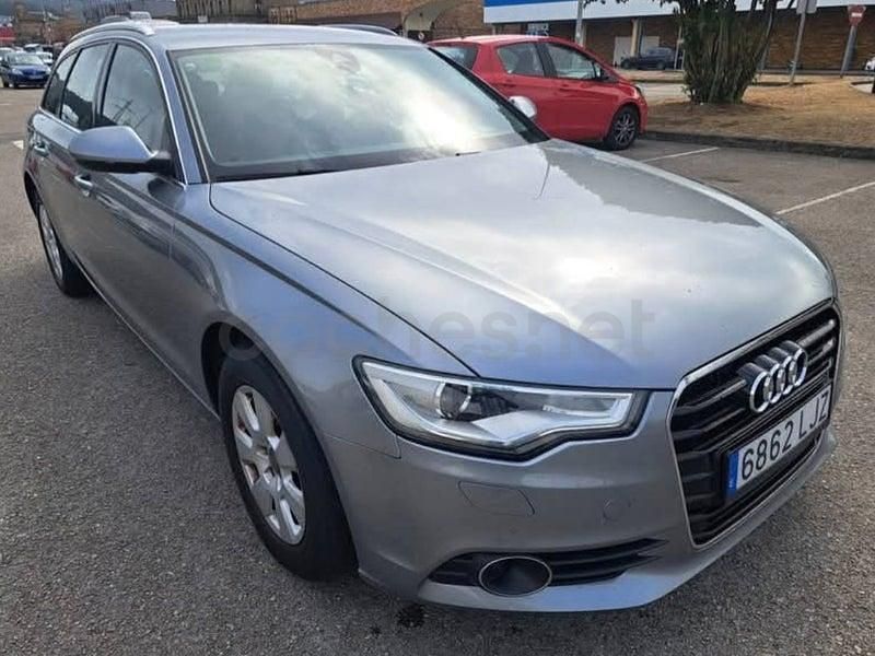 Usado Audi A6 177 CV (130 kW) 2013 Azul Familiar