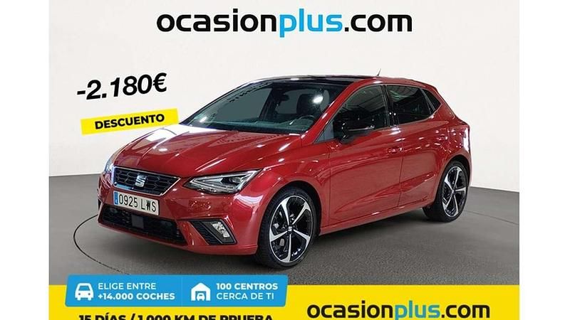 Rojo Usado 2022 Seat Ibiza FR Utilitario | 20.446 € (Precio justo) - Imagen 1/3