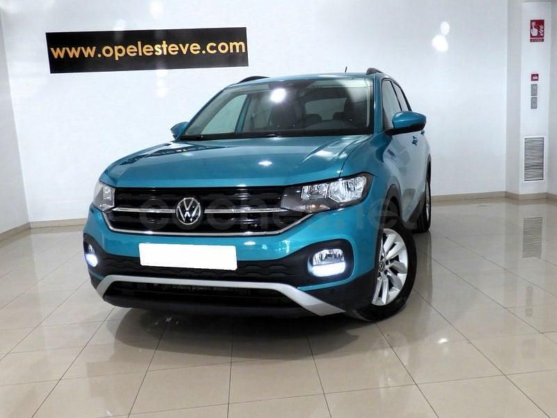 Usado VW T-Cross Advance 110 CV (80 kW) 2023 Verde SUV