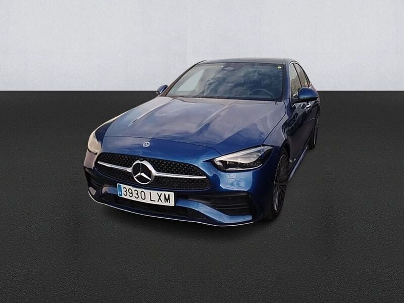 Azul Usado 2022 Mercedes C220 Berlina | 35.400 € (Buen precio) - Imagen 1/4