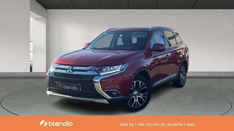 Burdeos Usado 2017 Mitsubishi Outlander Motion SUV | 17.010 € (Buen precio) - Imagen 1/4