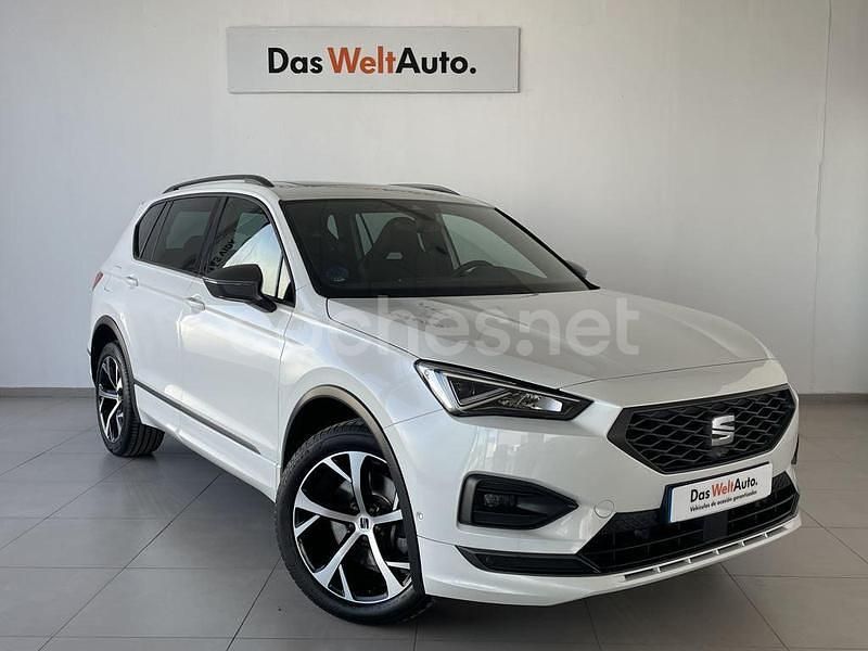 Blanco Usado 2021 Seat Tarraco FR SUV | 26.800 € (Super precio) - Imagen 1/4