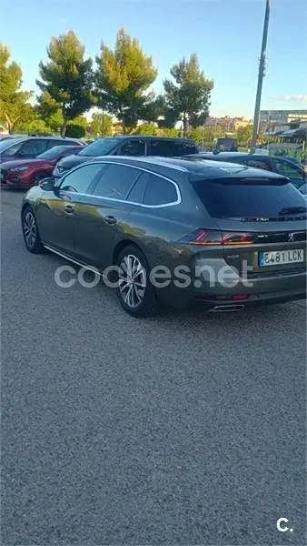 Usado Peugeot 508 Allure 130 CV (95 kW) 2019 Verde Familiar