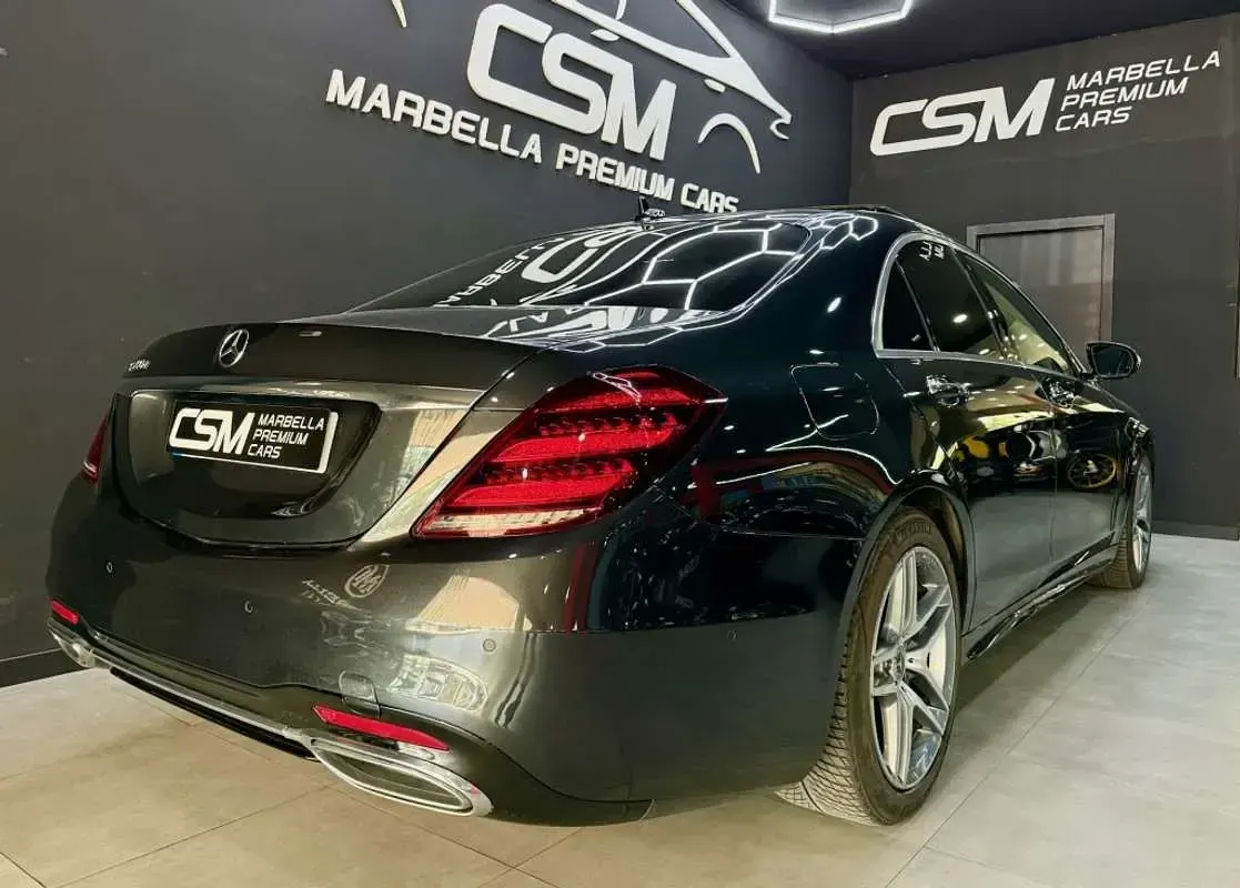 Usado Mercedes S350 286 CV (210 kW) 2019 Gris Berlina