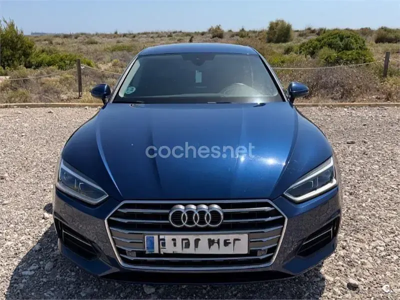 Usado Audi A5 Sportback Advanced Plus 190 CV (139 kW) 2017 Azul Utilitario
