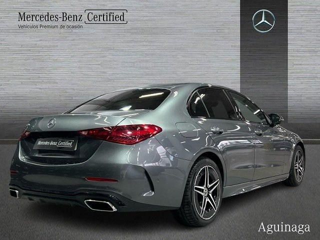 Usado Mercedes C300e AMG line 313 CV (230 kW) 2025 Gris selenita