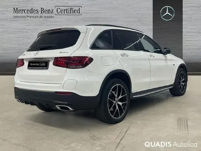 Usado Mercedes GLC300de 306 CV (225 kW) 2021 Blanco polar