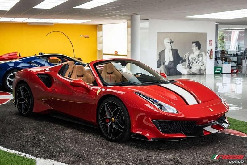 Usado Ferrari 488 721 CV (530 kW) 2020 Rojo Coupe