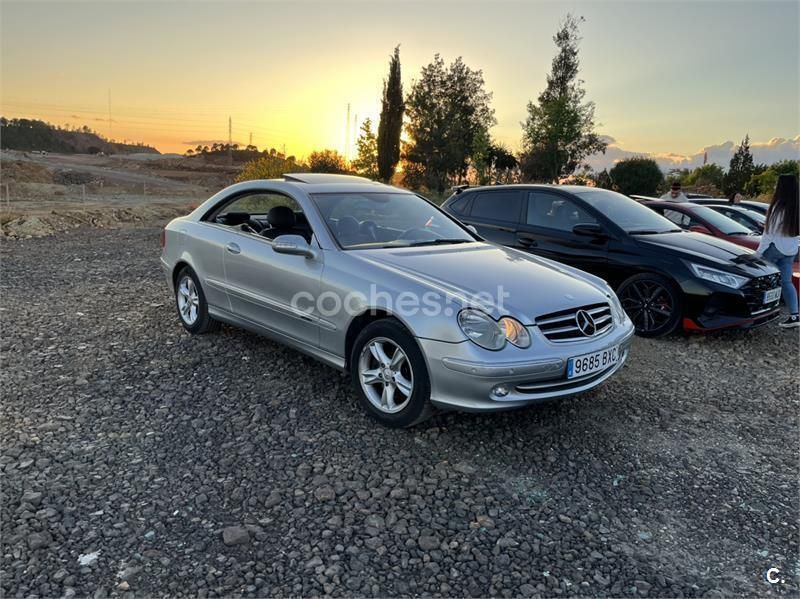 Gris / plata Usado 2002 Mercedes CLK320 Avantgarde Coupe | 6100 € (Buen precio) - Imagen 1/4