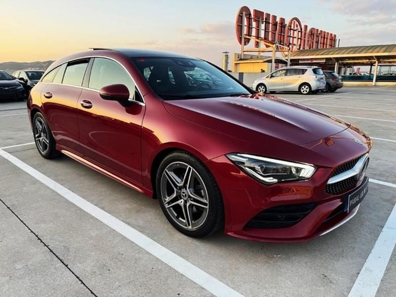 Granate Usado 2021 Mercedes CLA180 Shooting Brake Familiar | 25.900 € (Un poco caro) - Imagen 1/4