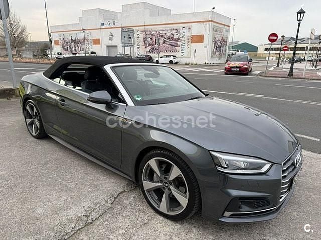Usado Audi A5 Cabriolet Sport 218 CV (160 kW) 2018 Gris / plata Descapotable