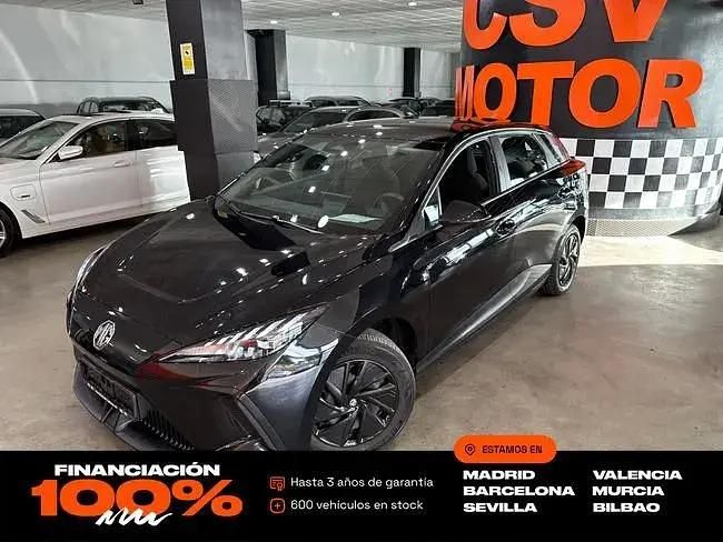 Brugt MG MG5 EV 125 kW (170 HK) 2023 Sort Stationcar
