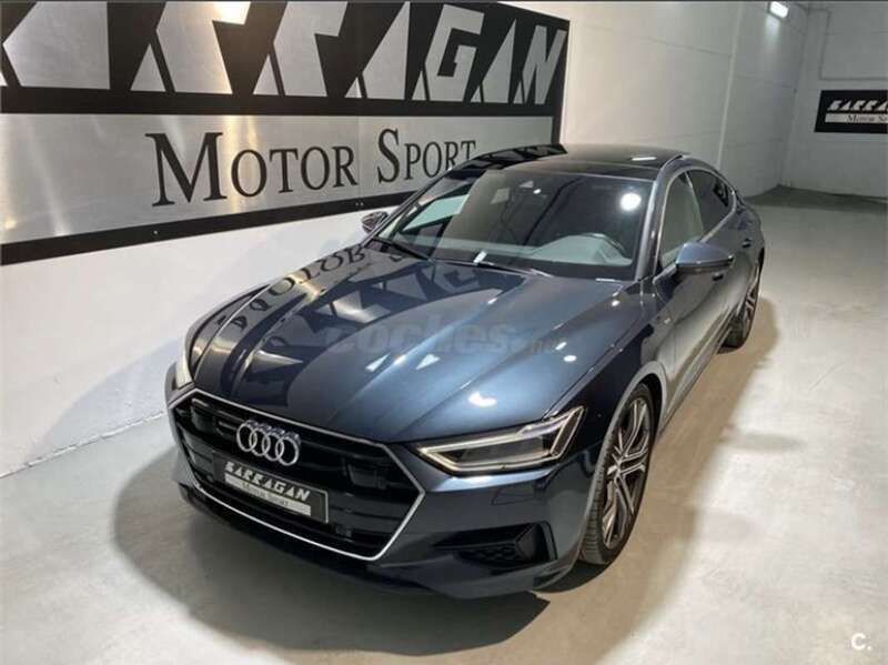 Gris Usado 2018 Audi A7 Sportback S-Line Utilitario | 49.900 € - Imagen 1/4