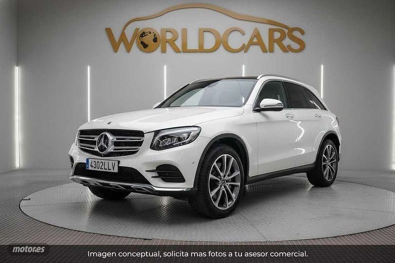 Blanco Usado 2020 Mercedes GLC300 SUV | 37.975 € (Buen precio) - Imagen 1/4