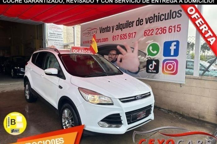 Blanco Usado 2014 Ford Kuga Titanium SUV | 11.400 € (Precio justo) - Imagen 1/3