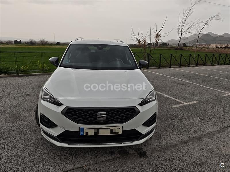 Usado Seat Tarraco FR 150 CV (110 kW) 2022 Blanco SUV