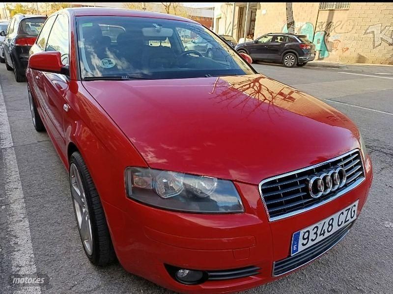 Usado Audi A3 2004 Rojo Coupe