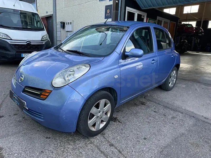 Occasion Nissan Micra Acenta 80 PK (58 kW) 2004 Blauw Hatchback