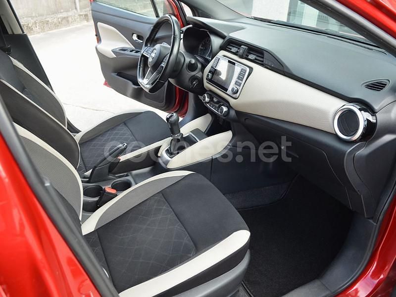 Usado Nissan Micra N-Connecta 100 CV (73 kW) 2019 Granate Berlina