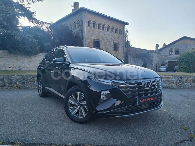Negro Usado 2021 Hyundai Tucson SUV | 23.990 € (Precio justo) - Imagen 1/4