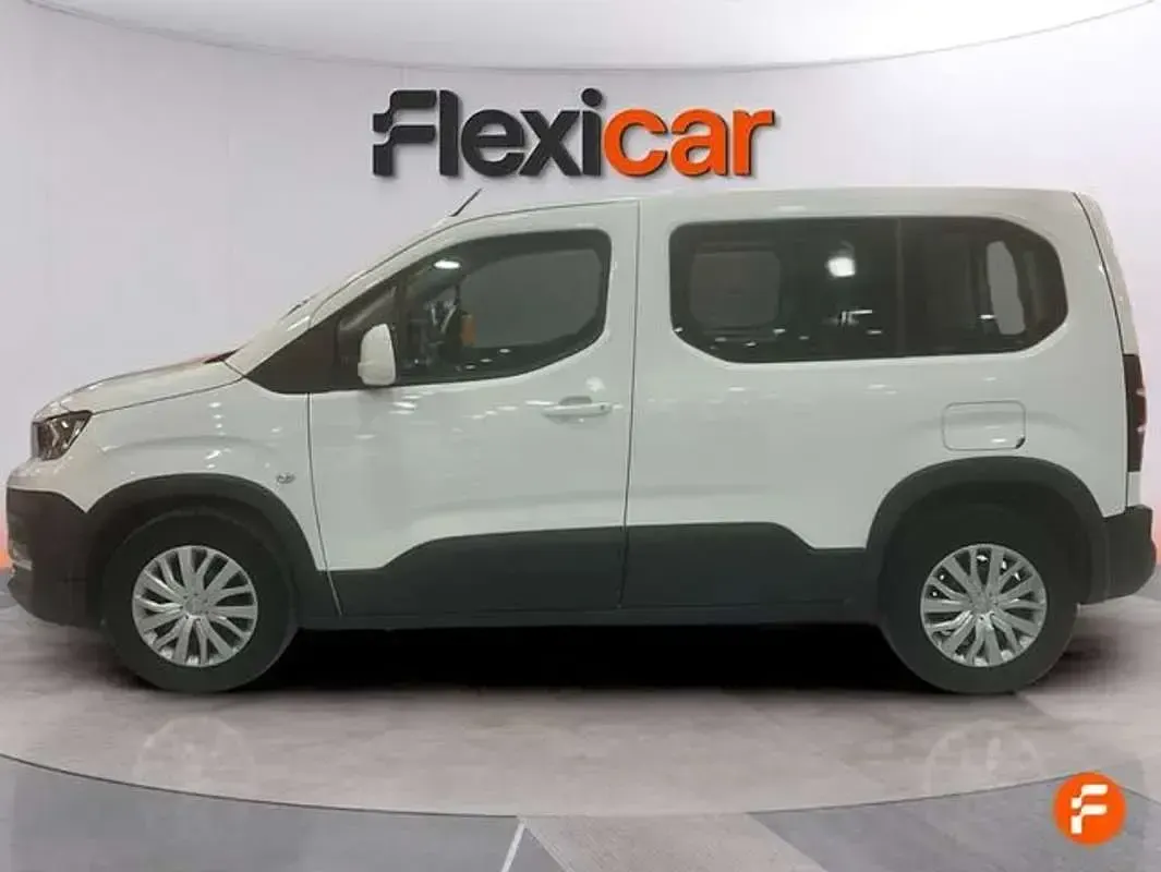 Gebraucht Peugeot Rifter Active 101 PS (74 kW) 2021 Weiß Van / Kleinbus