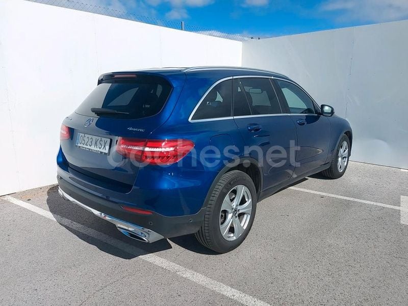 Usado Mercedes GLC220 170 CV (125 kW) 2019 Azul SUV