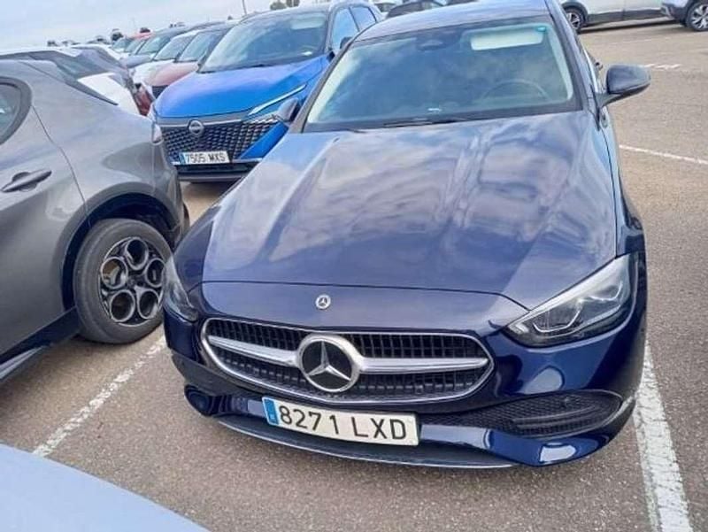 Usado Mercedes C200 163 CV (119 kW) 2022 Azul Berlina