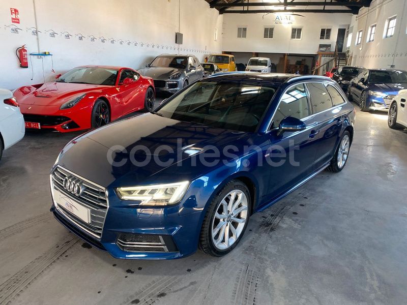 Azul Usado 2016 Audi A4 Sport Familiar | 19.999 € (Un poco caro) - Imagen 1/4